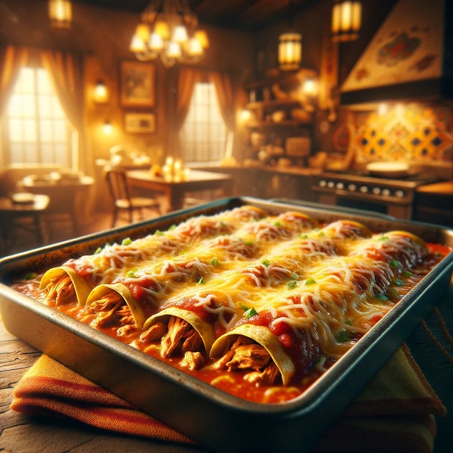 Mexican Mexican Chicken Enchiladas Recipe
