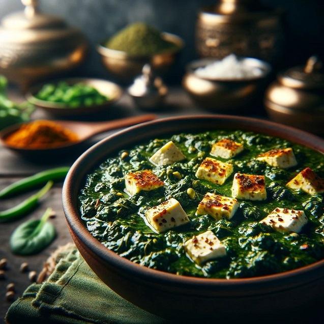 Indian Improved North Indian Saag Paneer Recipe