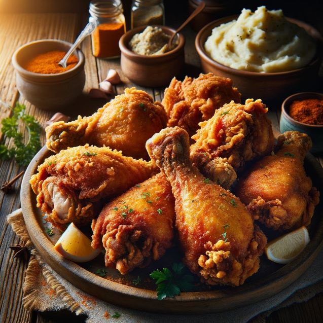 American Southern Fried Chicken Recipe