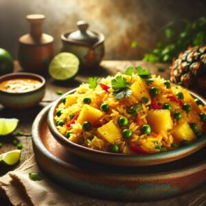 Coconut Curry Pineapple Fried Rice