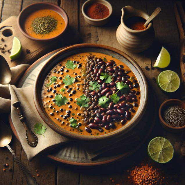 Indian Coriander Kissed Dal Makhani