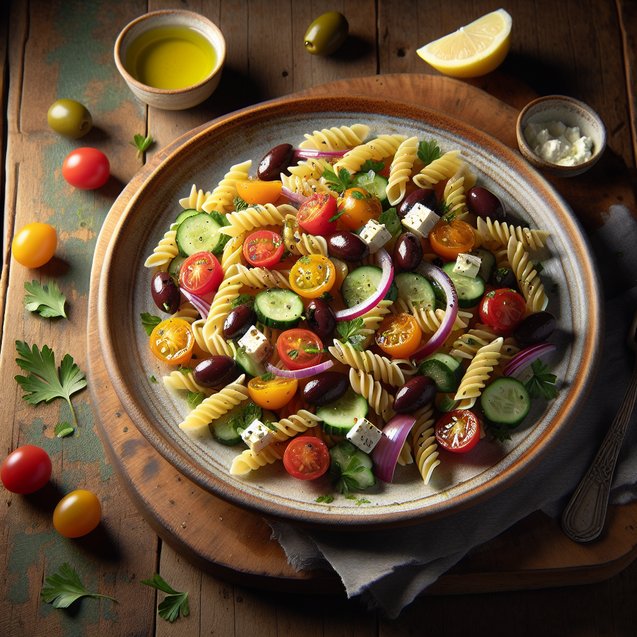 Mediterranean Mediterranean Sunburst Pasta Salad