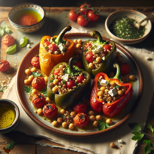 Mediterranean Mediterranean Harvest Stuffed Peppers