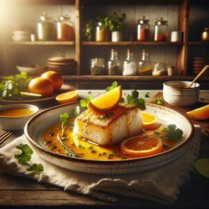Serenade Of Spiced Citrus Cod