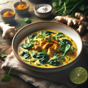 Whirlwind Ginger Turmeric Coconut Curry