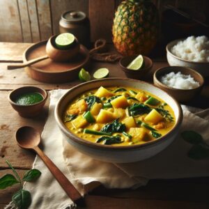 Tropical Sunshine Pineapple Curry