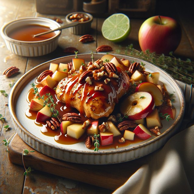 American Whimsical Caramel Apple Chicken Charmer