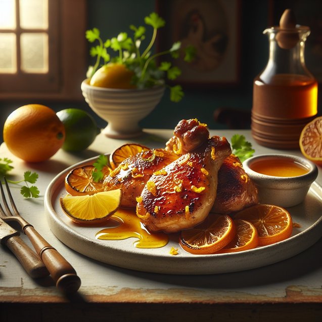 American Zesty Midnight Citrus Chicken Harmony