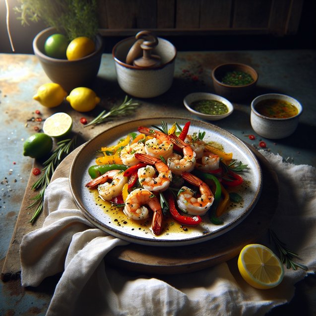 Home Citrus rosemary shrimp inspired by Mexican flavors