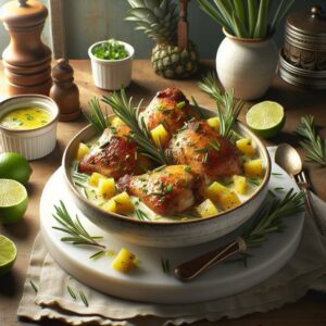 Lavish Tropical Rosemary Chicken Melody