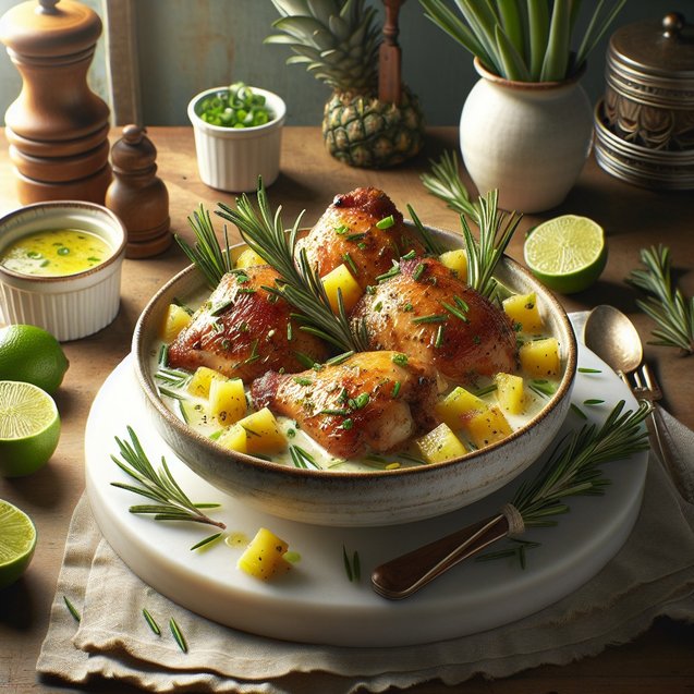 Lavish Tropical Rosemary Chicken Melody