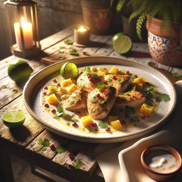 Zesty Tropical Currant Chicken Galaxy
