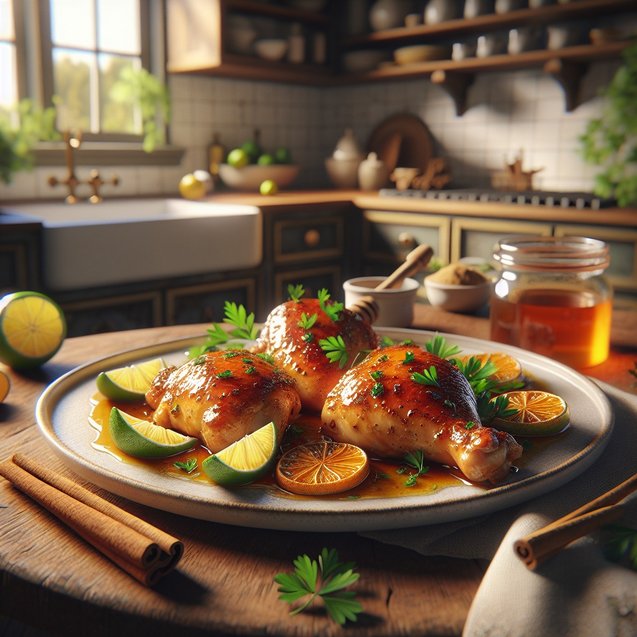 American Zesty Cinnamon Citrus Wonder Chicken