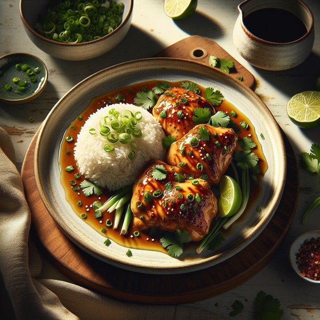 Mystical Ginger Lily Chicken Serenade