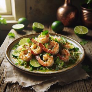 Lime Coconut Shrimp