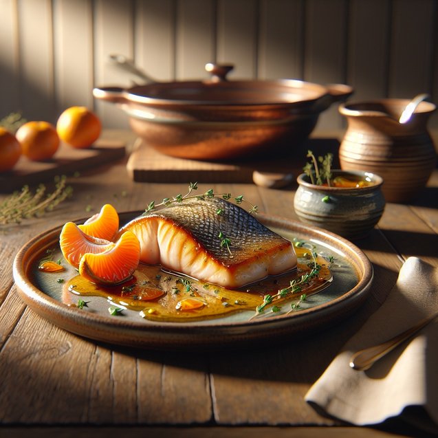 Mediterranean Crystal Mandarin Thyme Sea Bass Serenade