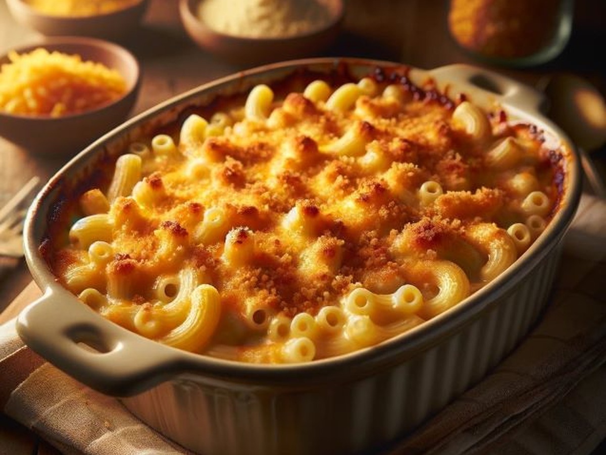 Classic Macaroni and Cheese Recipe Classic Macaroni and Cheese Recipe served and ready to enjoy