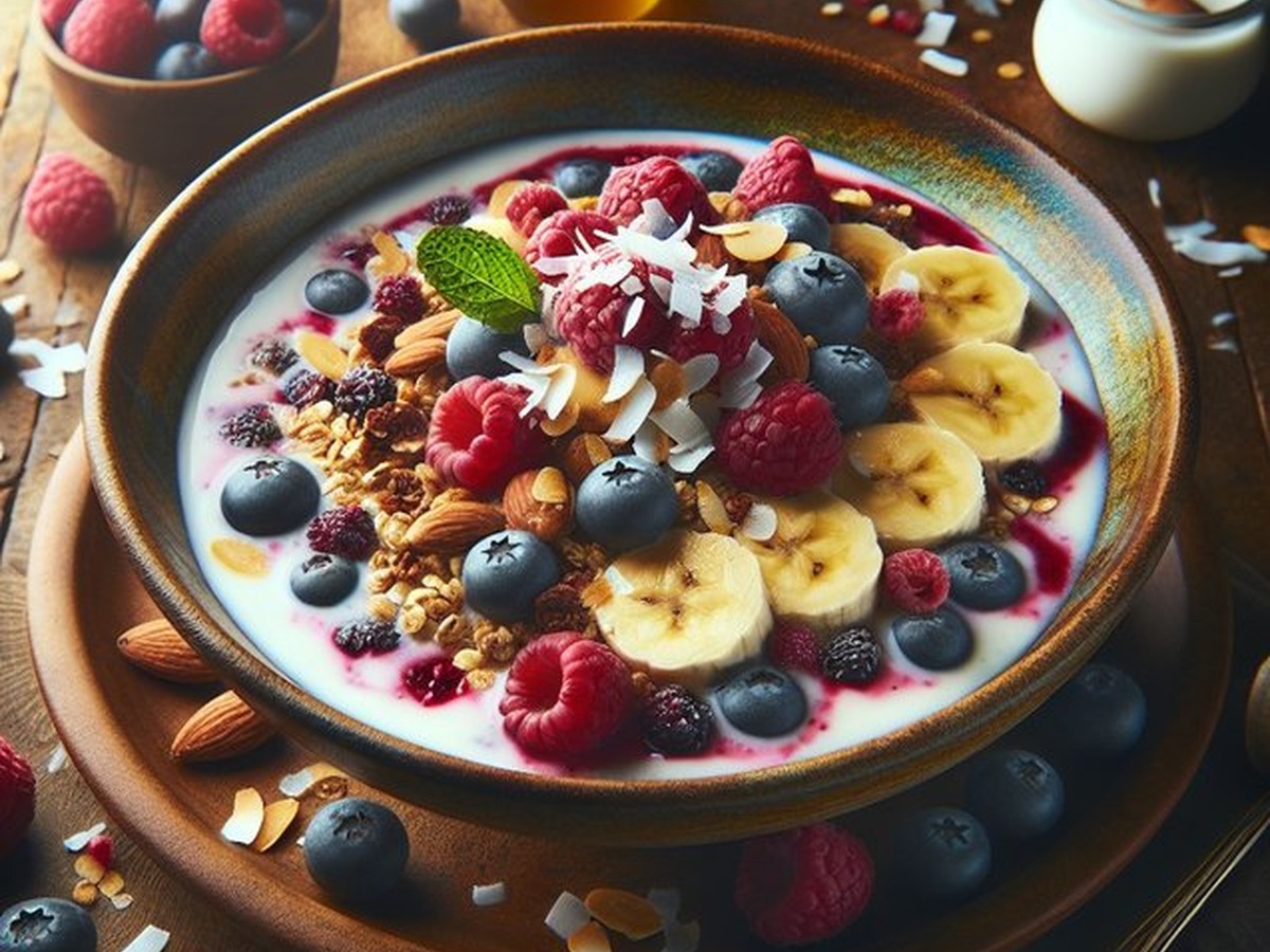Whirlwind Tropical Berry Coconut Bliss Whirlwind Tropical Berry Coconut Bliss served and ready to enjoy
