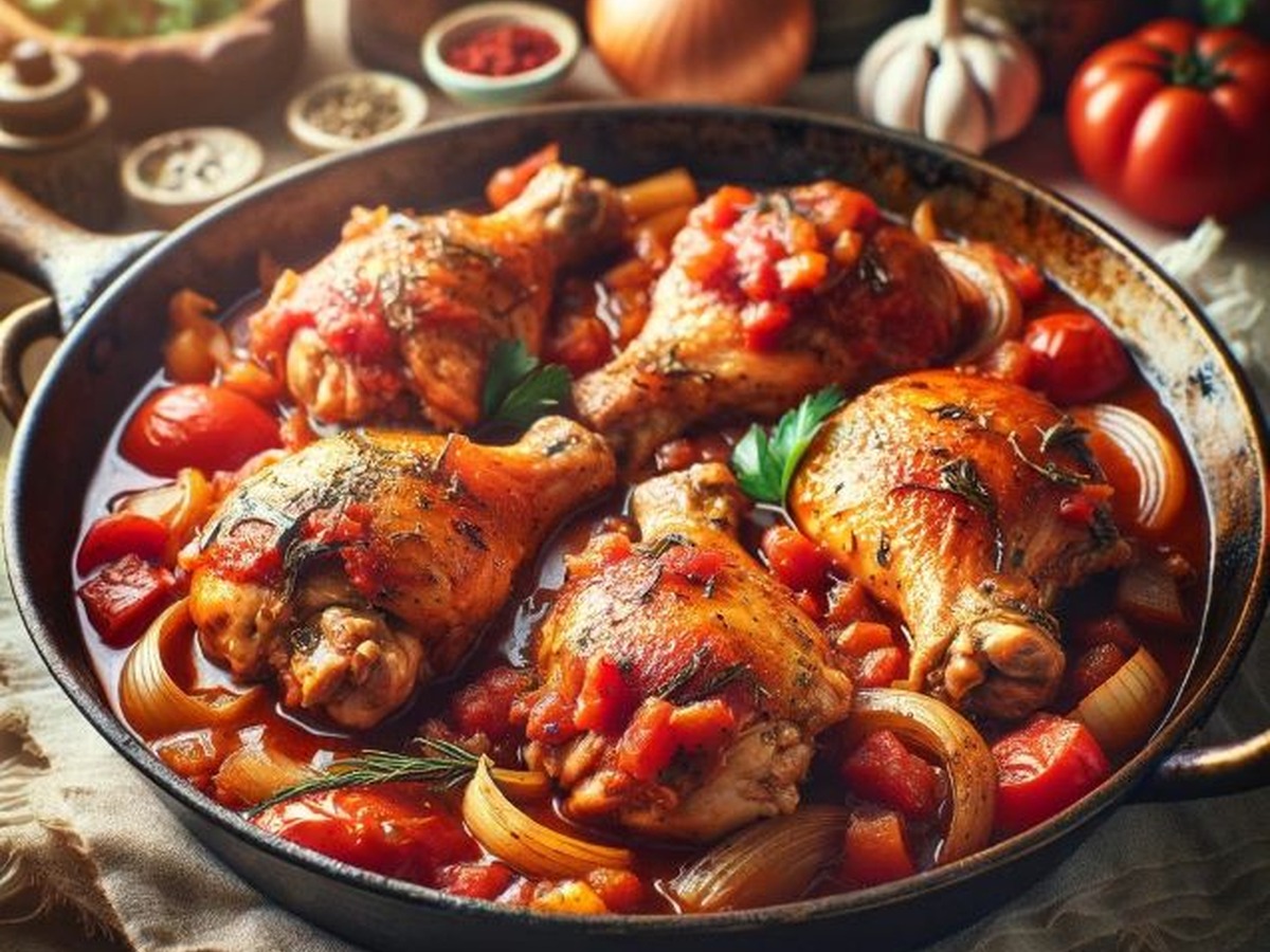 Chicken Cacciatore Chicken Cacciatore served and ready to enjoy