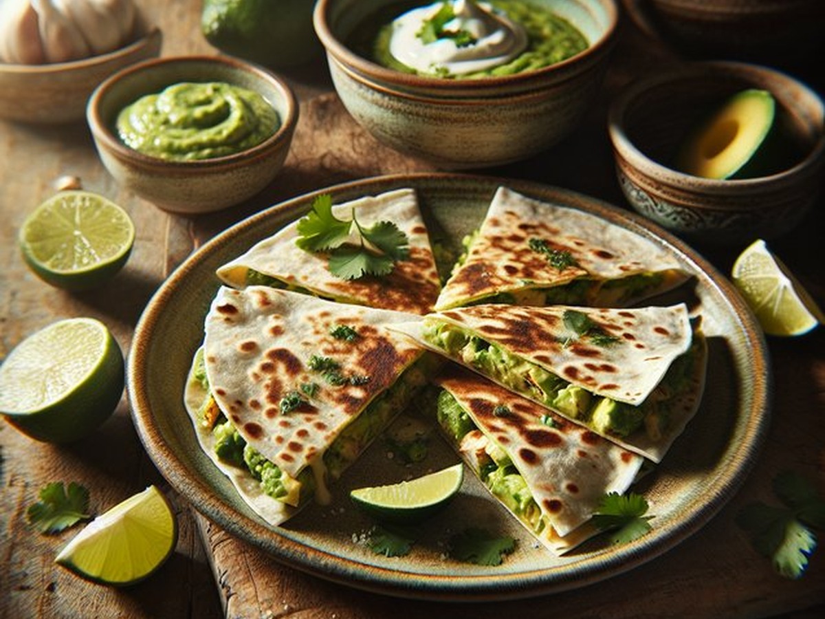 Avocado Lime Chicken Quesadillas Avocado Lime Chicken Quesadillas served and ready to enjoy
