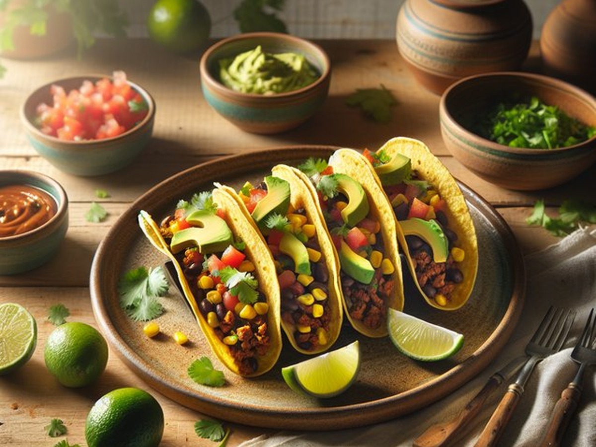 Tropical Chili Lime Ambiance Tacos Tropical Chili Lime Ambiance Tacos served and ready to enjoy