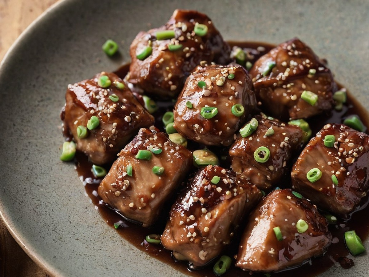 Steamed Ginger Scallian Chicken served and ready to enjoy